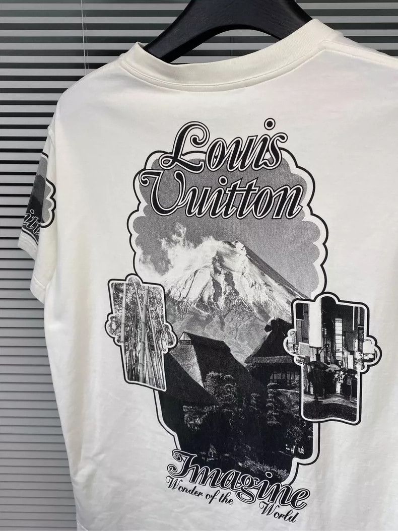 Louis Vuitton Louis Vuitton White Short Sleeve T-Shirt- DMC Size US M / EU 48-50 / 2 - 4 Thumbnail
