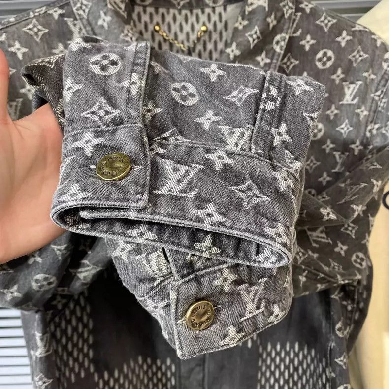 Louis Vuitton Louis Vuitton Nigo Collaboration Denim Jacket- DMC Size US L / EU 52-54 / 3 - 4 Thumbnail