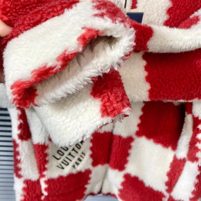 Louis Vuitton Louis Vuitton Nigo2 Checkered Fleece Jacket- DMC Size US M / EU 48-50 / 2 - 4 Thumbnail