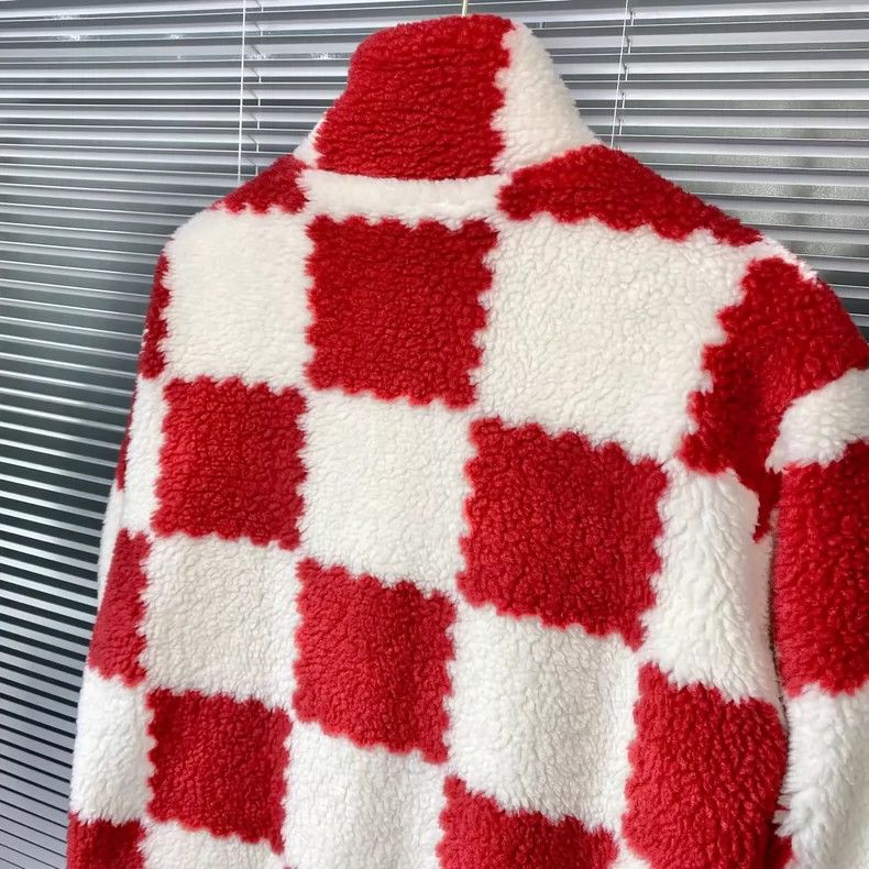 Louis Vuitton Louis Vuitton Nigo2 Checkered Fleece Jacket- DMC Size US M / EU 48-50 / 2 - 5 Thumbnail