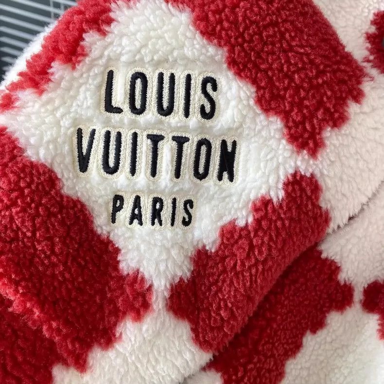 Louis Vuitton Louis Vuitton Nigo2 Checkered Fleece Jacket- DMC Size US M / EU 48-50 / 2 - 6 Thumbnail