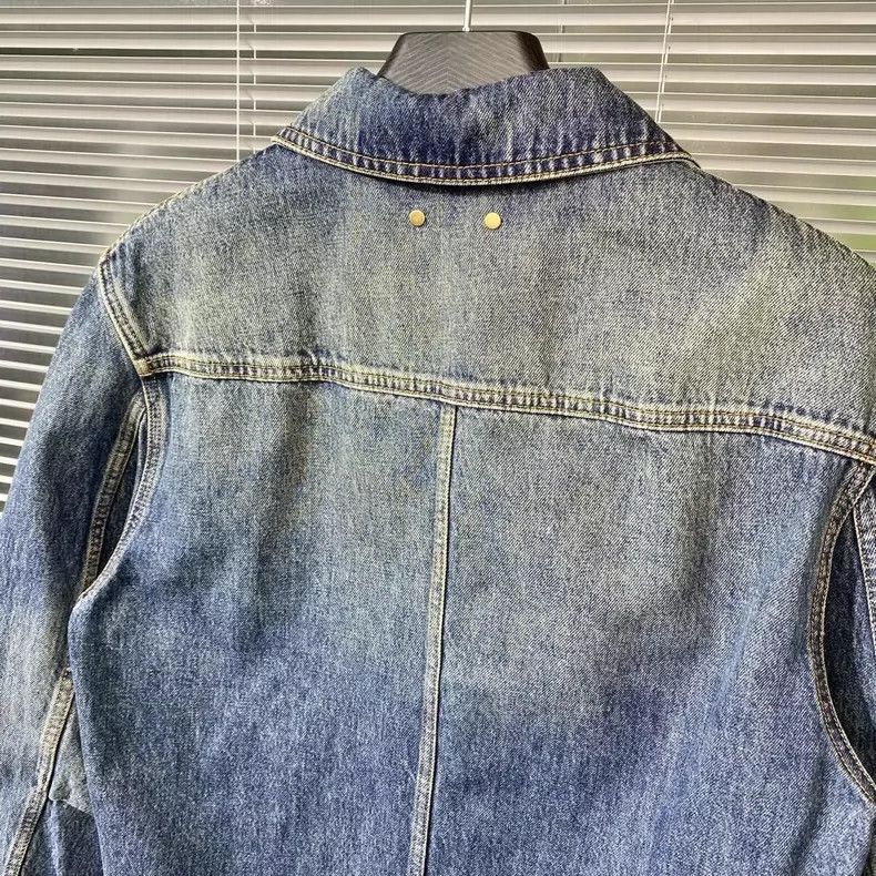 Louis Vuitton Louis Vuitton Denim Jacket with Logo Design- DMC Size US L / EU 52-54 / 3 - 5 Thumbnail
