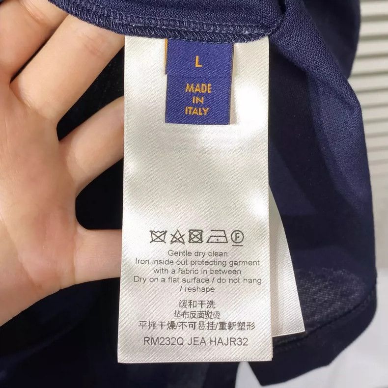Louis Vuitton Louis Vuitton Short Sleeve Polo Shirt Deep Blue- DMC Size US L / EU 52-54 / 3 - 7 Thumbnail
