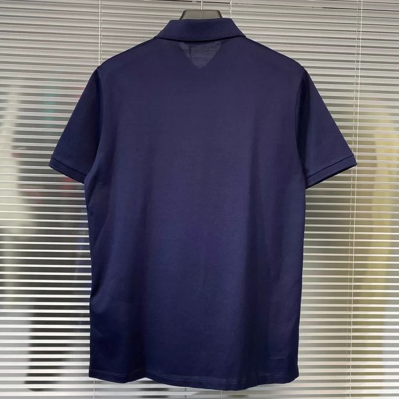 Louis Vuitton Louis Vuitton Short Sleeve Polo Shirt Deep Blue- DMC Size US L / EU 52-54 / 3 - 2 Thumbnail