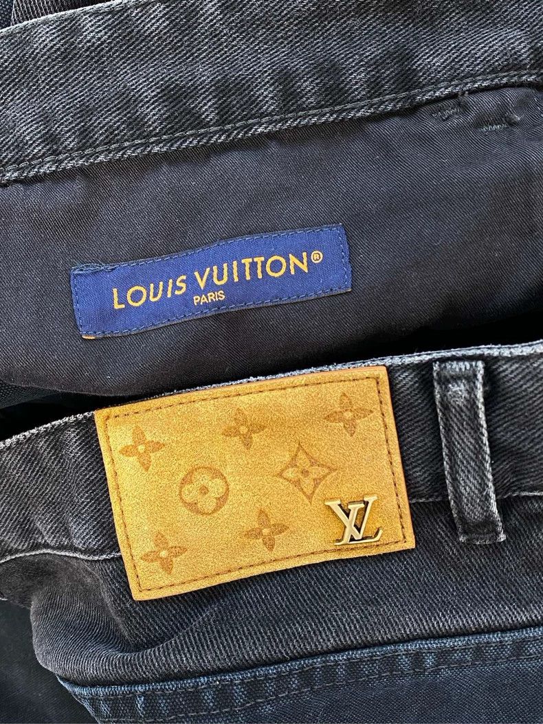 Louis Vuitton Louis Vuitton Vintage Denim Pants with Logo- DMC Size US 32 / EU 48 - 9 Thumbnail