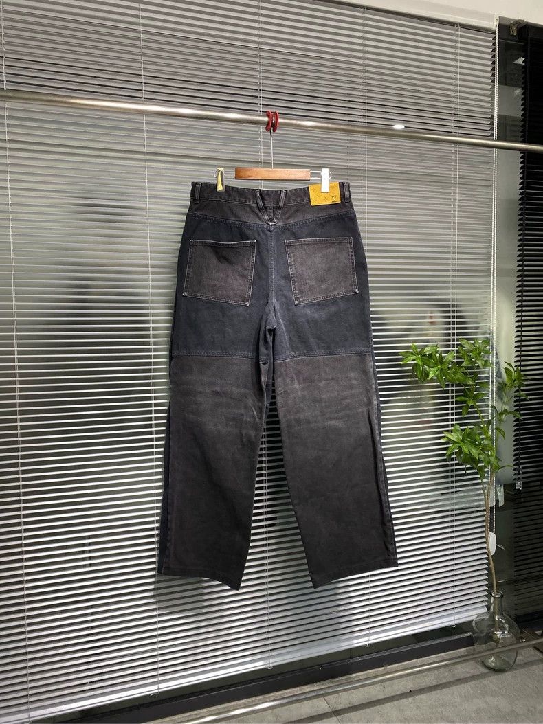 Louis Vuitton Louis Vuitton Vintage Denim Pants with Logo- DMC Size US 32 / EU 48 - 2 Thumbnail
