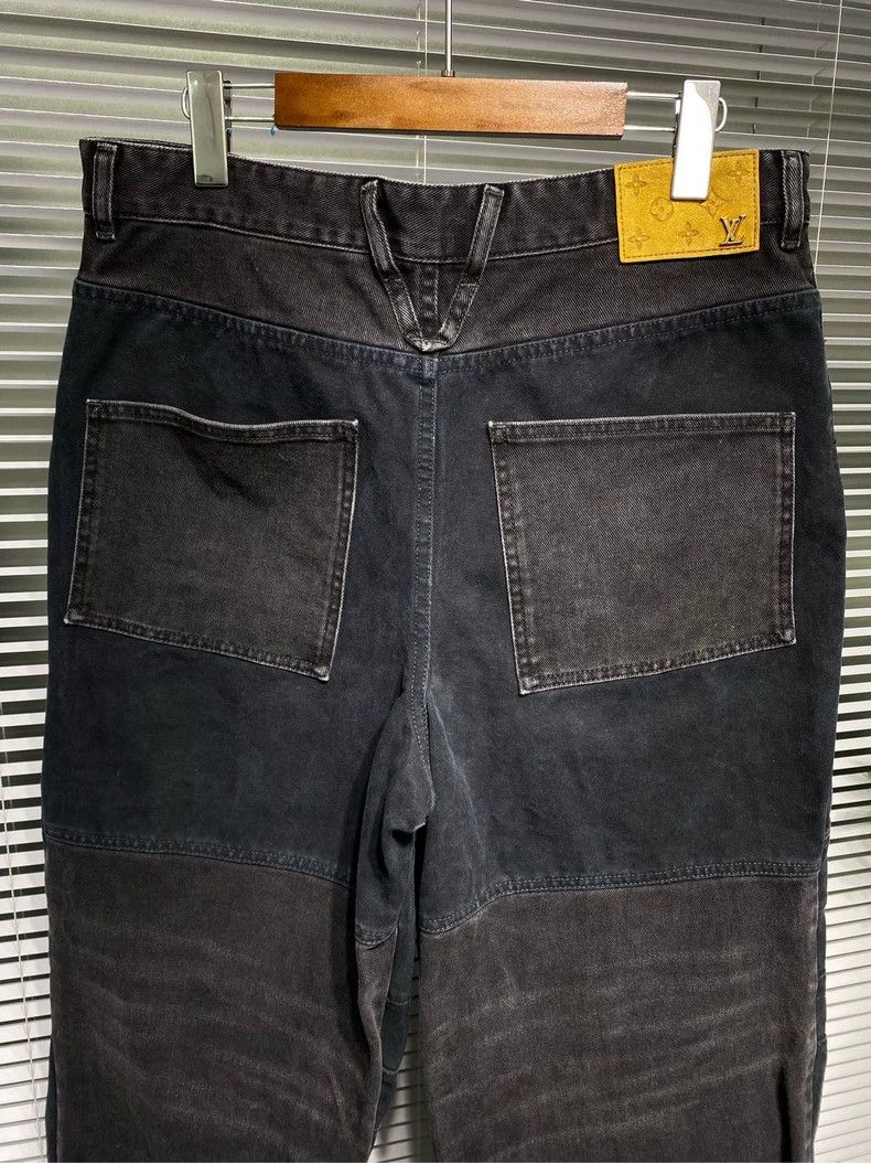 Louis Vuitton Louis Vuitton Vintage Denim Pants with Logo- DMC Size US 32 / EU 48 - 6 Thumbnail