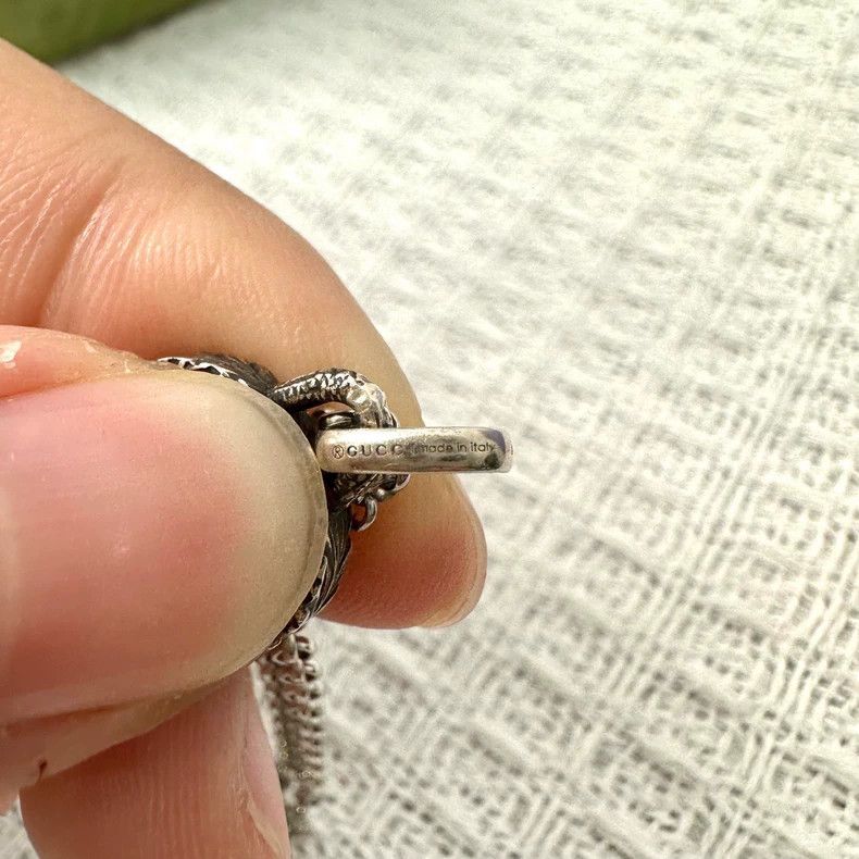 Gucci Gucci Double G Interlocking Vintage Necklace- DMC Size ONE SIZE - 4 Thumbnail