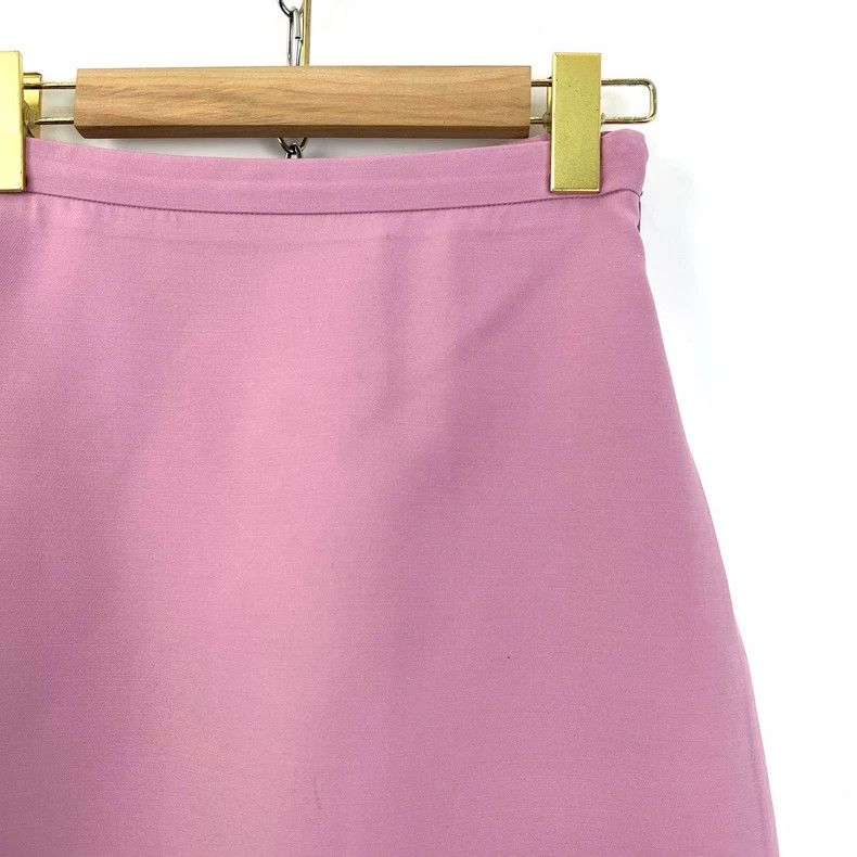 Gucci Gucci Pink Zipper Detail Skirt for Women- DMC Size US 36 / EU 52 - 4 Thumbnail
