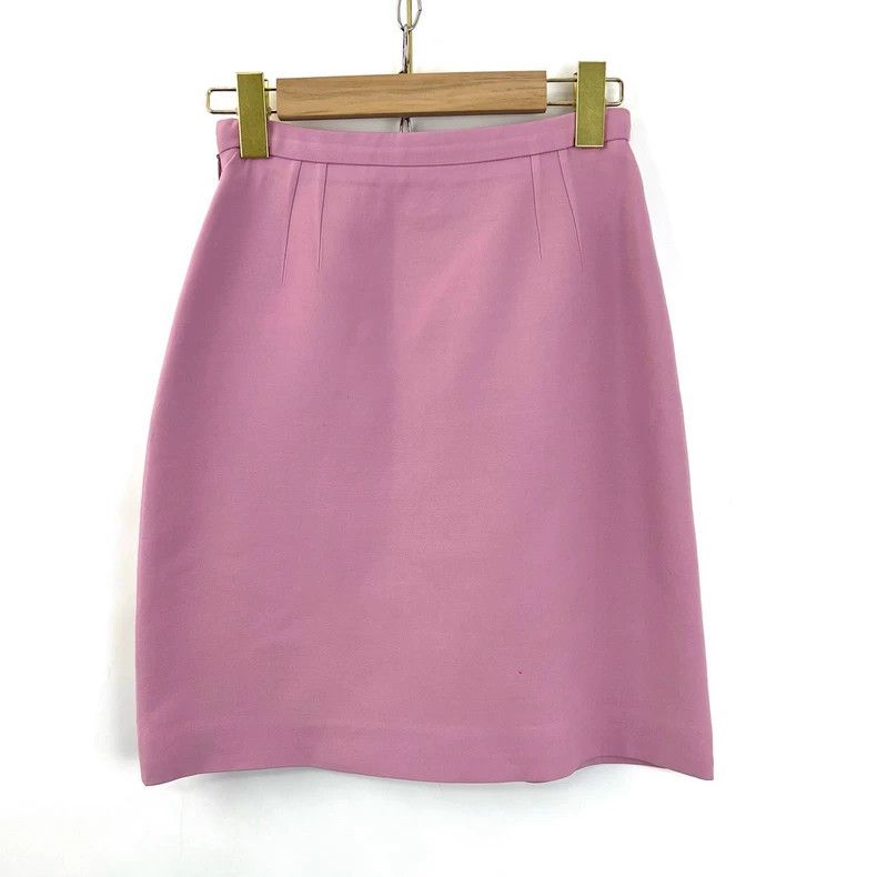 Gucci Gucci Pink Zipper Detail Skirt for Women- DMC Size US 36 / EU 52 - 2 Thumbnail