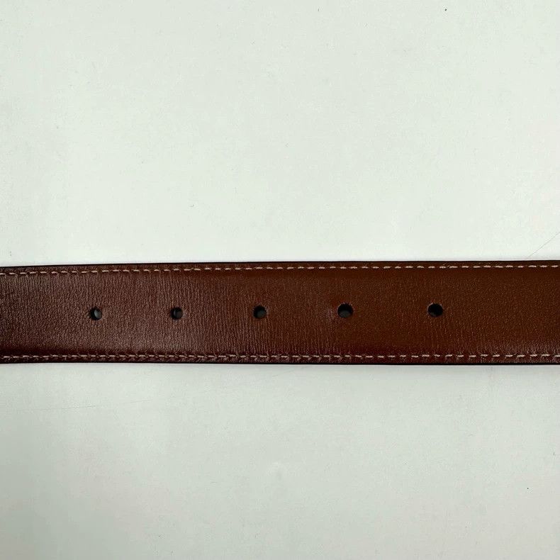 Gucci Gucci Double G Buckle Leather Belt 90cm- DMC Size ONE SIZE - 7 Thumbnail