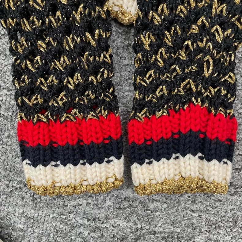 Gucci Gucci Striped Hollow Knit Jacket- DMC Size US S / EU 44-46 / 1 - 4 Thumbnail