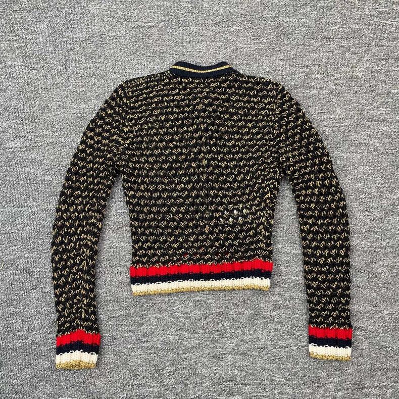 Gucci Gucci Striped Hollow Knit Jacket- DMC Size US S / EU 44-46 / 1 - 2 Thumbnail