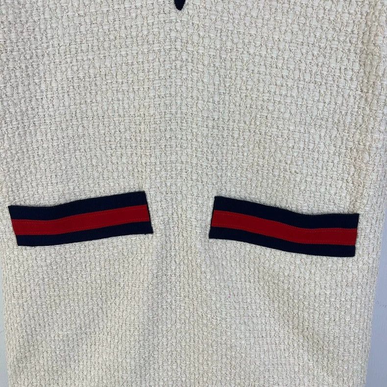 Gucci Gucci V-Neck Knit Dress with Pockets- DMC Size US 31 - 4 Thumbnail