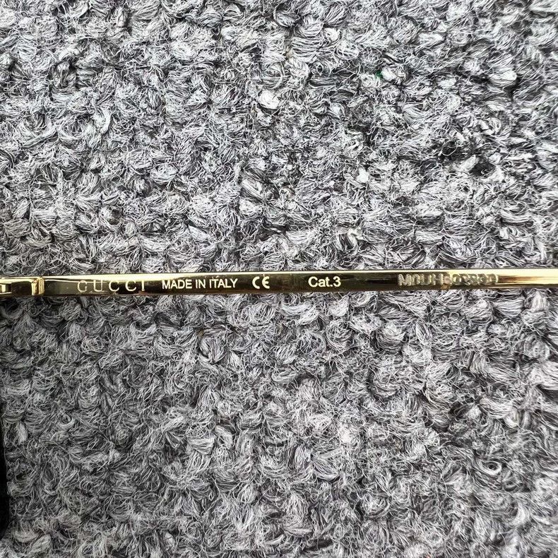 Gucci Gucci Rhinestone Logo Sunglasses- DMC Size ONE SIZE - 6 Thumbnail