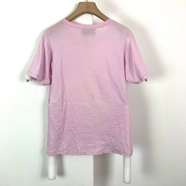 Gucci Gucci Pink T-Shirt with Heart Frog Design- DMC Size US XS / EU 42 / 0 - 2 Thumbnail