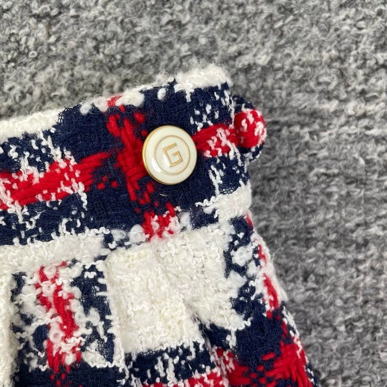 Gucci Gucci Red and White Checkered Shorts- DMC Size US 36 / EU 52 - 4 Thumbnail