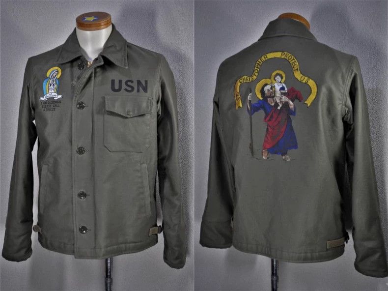 The Real McCoy's Real McCoys A-2 Deck Jacket Size XL- DMC Size US XL / EU 56 / 4 - 9 Thumbnail