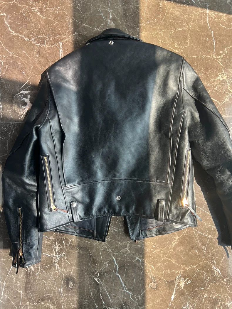 The Real McCoy's BUCO J-24 Classic Leather Motorcycle Jacket- DMC Size US M / EU 48-50 / 2 - 5 Thumbnail