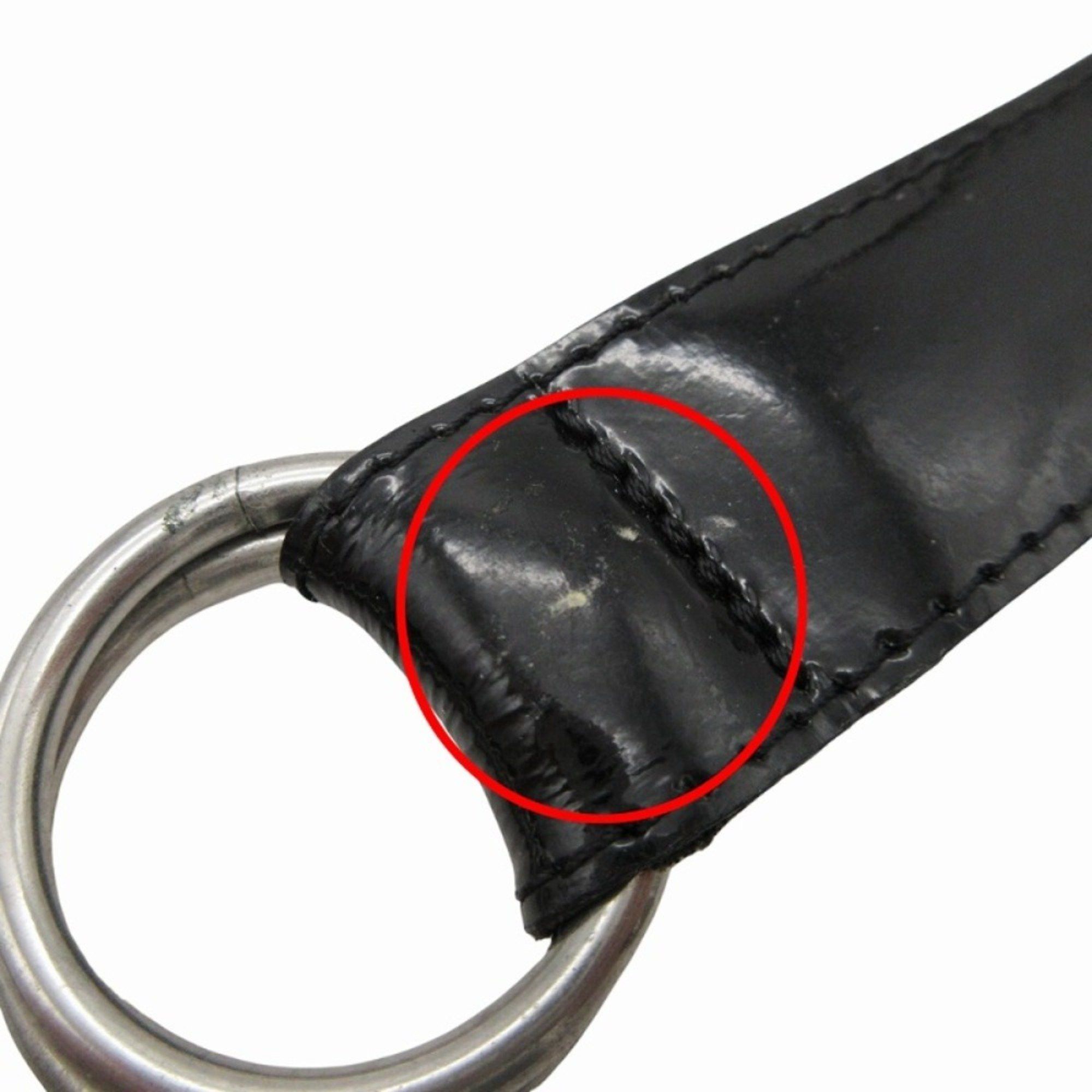 Maison Margiela Maison Margiela MM6 Patent Leather Ring Belt Accessory Narrow M Black Men's Women's Size ONE SIZE - 7 Thumbnail