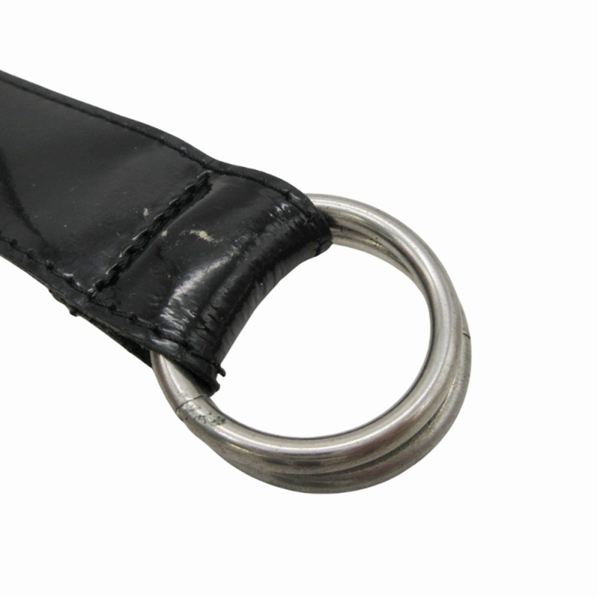 Maison Margiela Maison Margiela MM6 Patent Leather Ring Belt Accessory Narrow M Black Men's Women's Size ONE SIZE - 3 Thumbnail