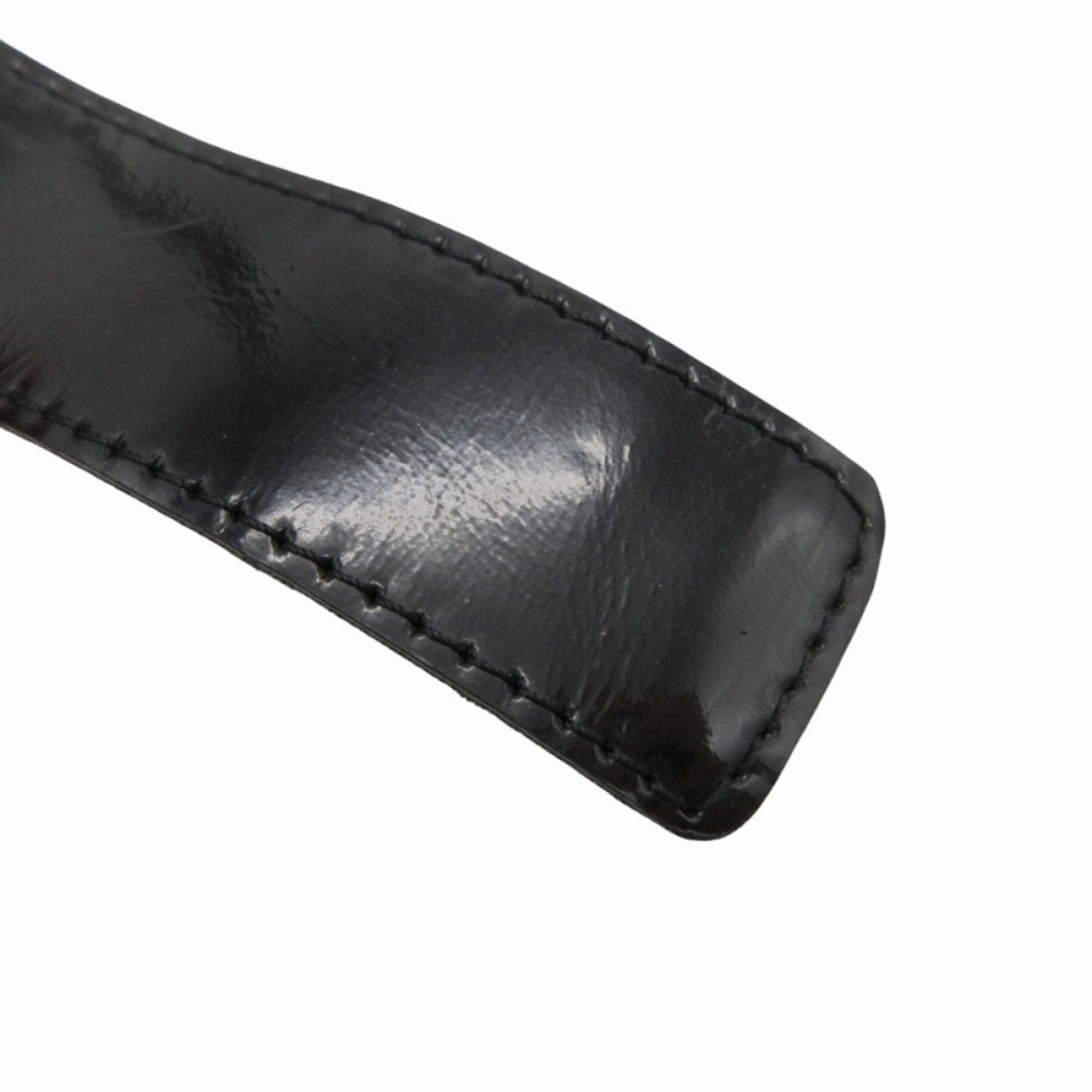 Maison Margiela Maison Margiela MM6 Patent Leather Ring Belt Accessory Narrow M Black Men's Women's Size ONE SIZE - 4 Thumbnail