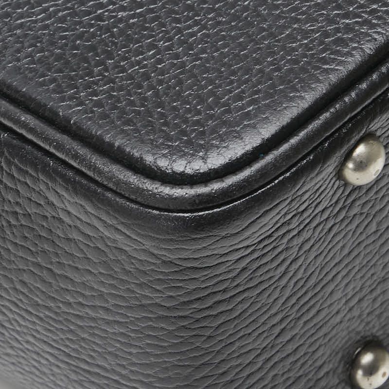 Burberry Burberry Burberry Leather Nova Check Tote Bag Briefcase Leather Tote Bag Size ONE SIZE - 4 Thumbnail