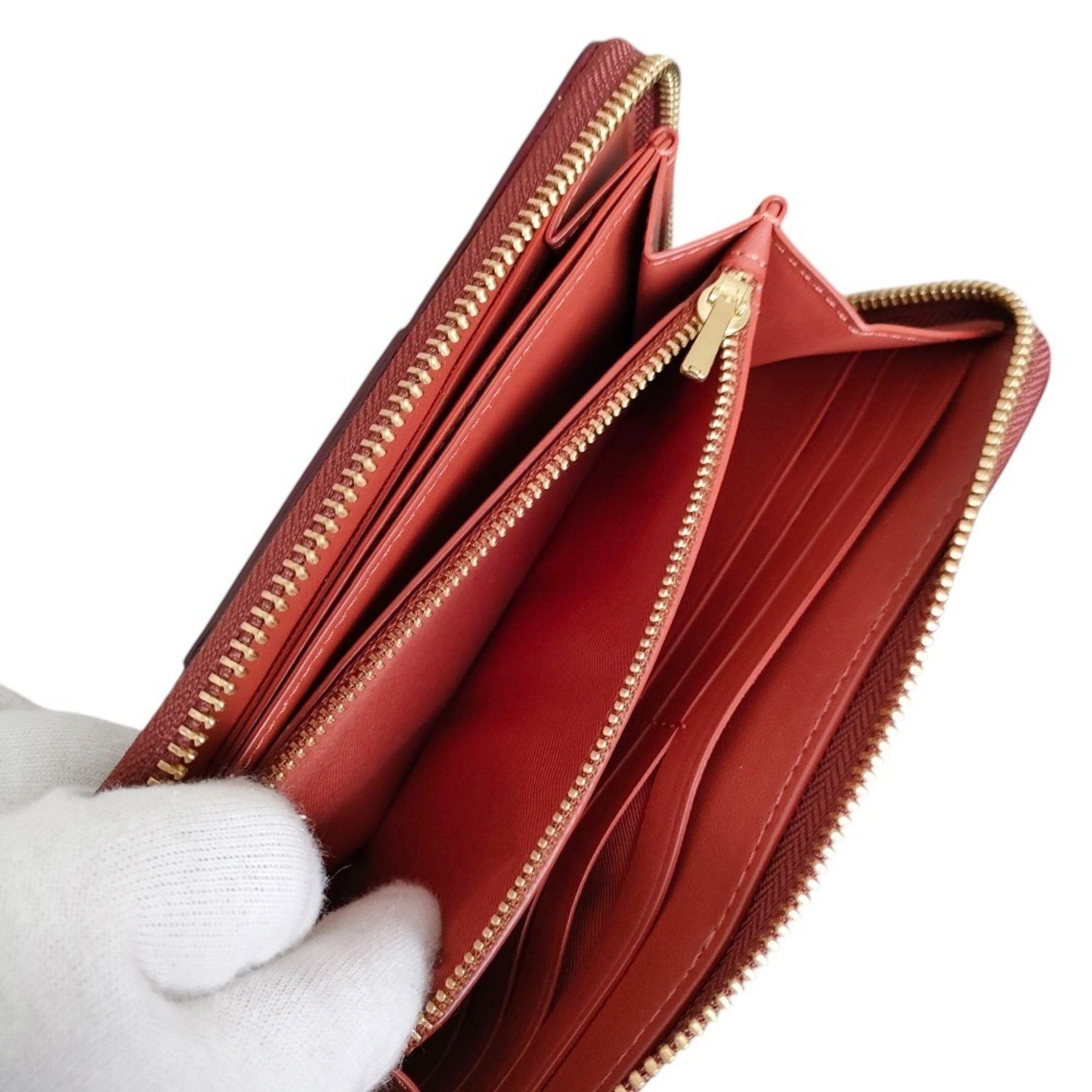 Coach COACH Accordion Zip Wallet Color Block Signature Canvas Long CC490 Brown Women's Size ONE SIZE - 8 Thumbnail