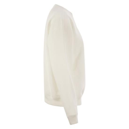 Polo Ralph Lauren POLO RALPH LAUREN Women Sweater 211943006 WHITE Size L / US 10 / IT 46 - 3 Thumbnail