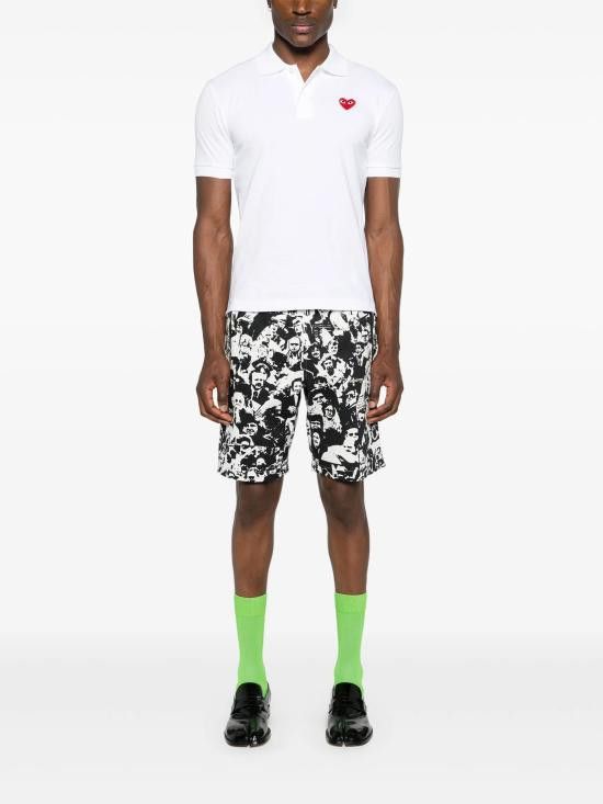 Comme des Garcons COMME DES GARCONS Women Polo Shirts AX T006 051 White Size XL / US 12-14 / IT 48-50 - 3 Thumbnail