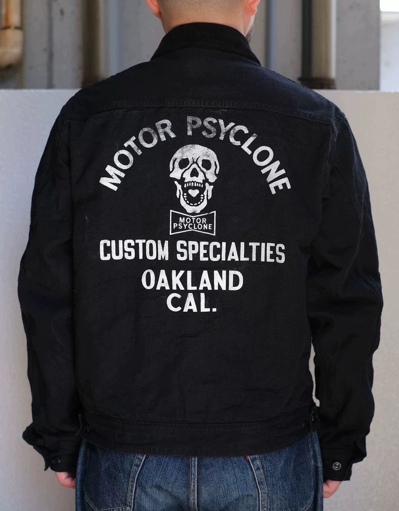 Freewheelers Vintage Skull Motorcycle Work Jacket- DMC Size US M / EU 48-50 / 2 - 2 Thumbnail