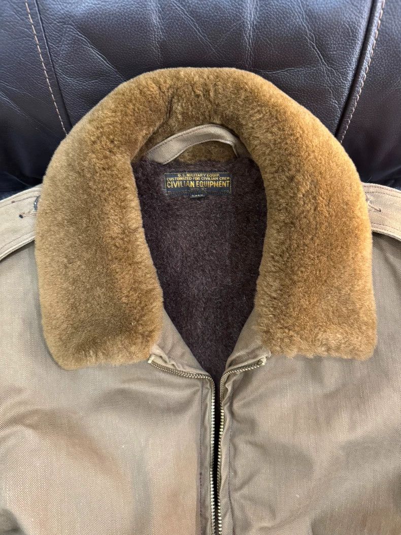 Freewheelers Freewheelers B10 Flight Jacket Limited Edition- DMC Size US M / EU 48-50 / 2 - 3 Thumbnail