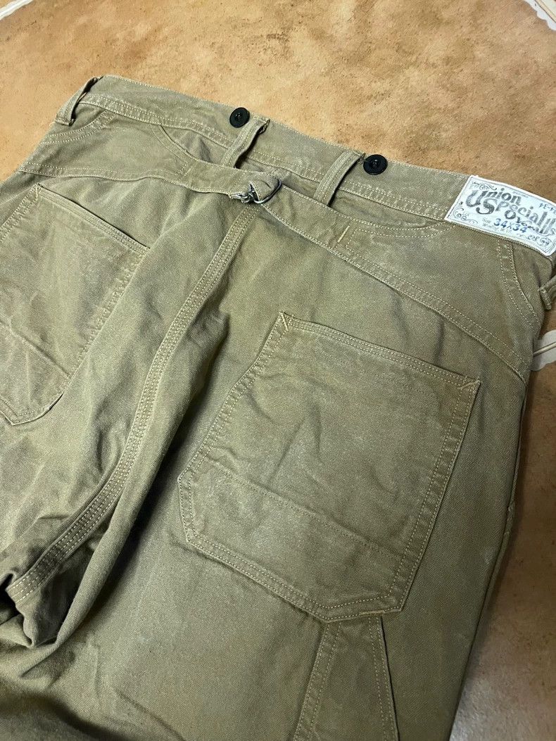 Freewheelers High Density Cargo Pants in Khaki Color- DMC Size US 34 / EU 50 - 4 Thumbnail