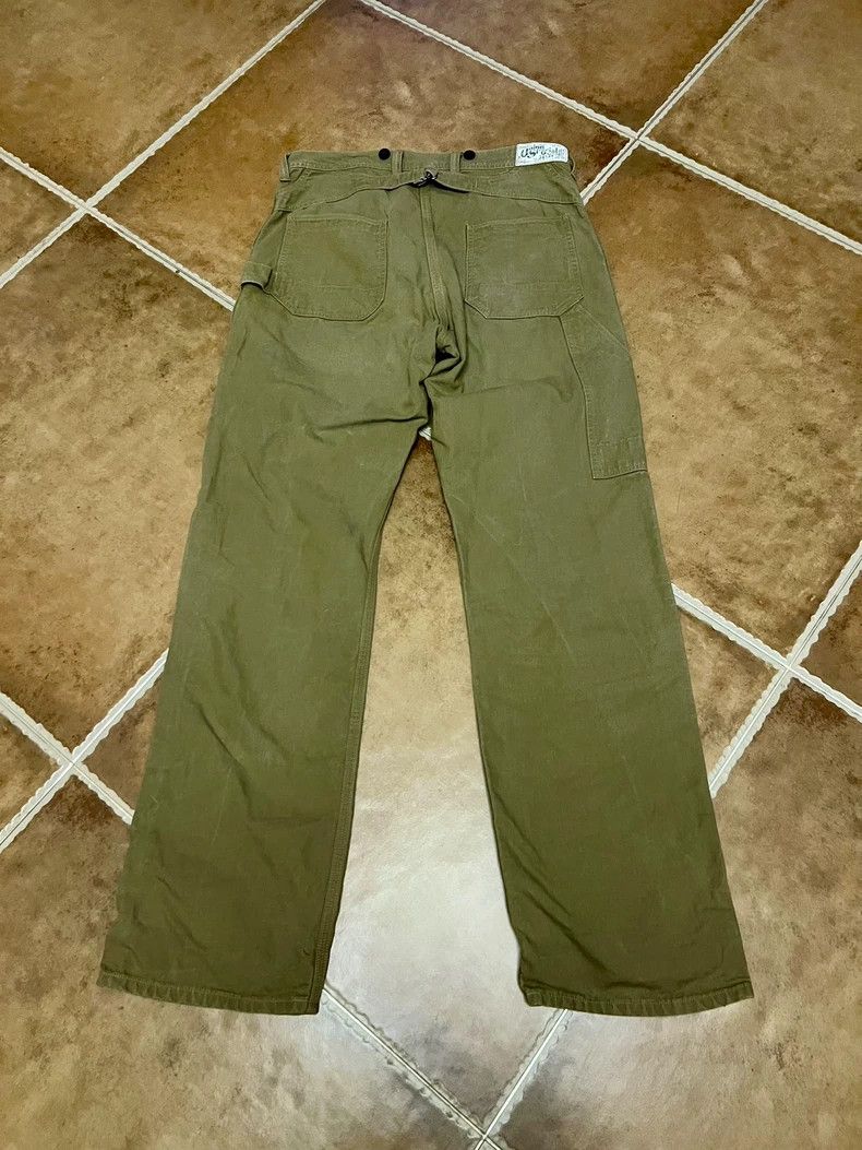 Freewheelers High Density Cargo Pants in Khaki Color- DMC Size US 34 / EU 50 - 2 Thumbnail