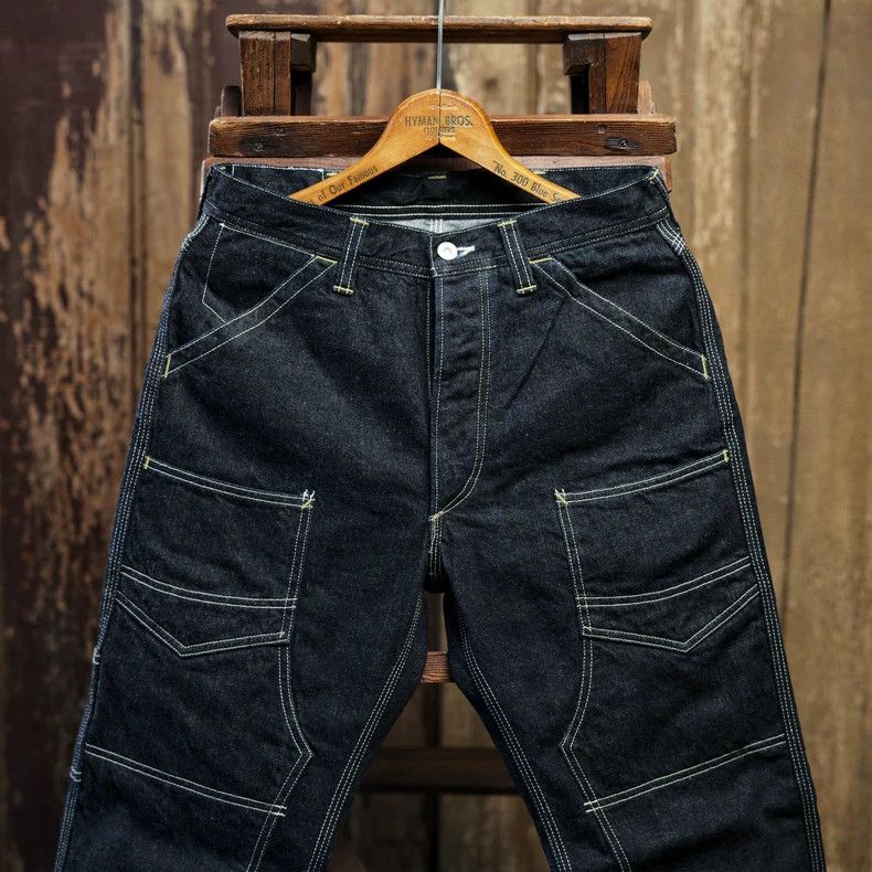 Freewheelers FREEWHEELERS Derrickman Work Pants for Men- DMC Size US 30 / EU 46 - 5 Thumbnail