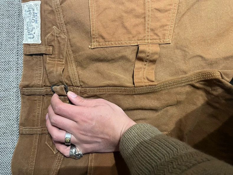 Freewheelers Freewheelers Brown Color Block Overalls Size 30- DMC Size US 30 / EU 46 - 9 Thumbnail