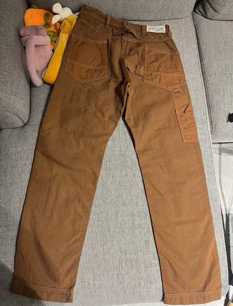 Freewheelers Freewheelers Brown Color Block Overalls Size 30- DMC Size US 30 / EU 46 - 7 Thumbnail