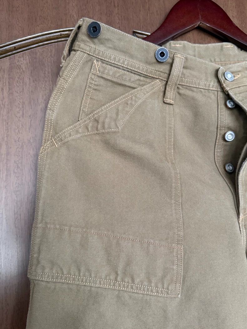 Freewheelers Freewheelers Railway Work Pants Khaki Color- DMC Size US 30 / EU 46 - 3 Thumbnail