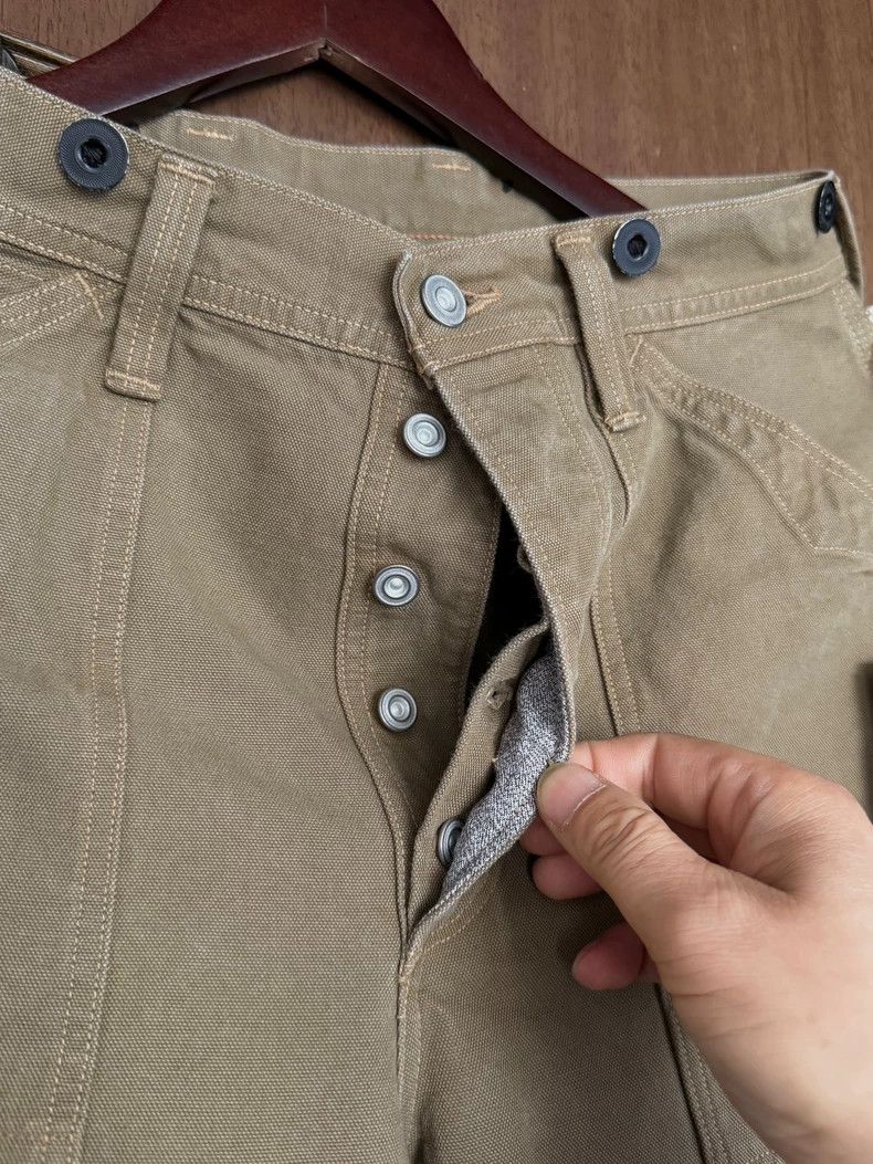 Freewheelers Freewheelers Railway Work Pants Khaki Color- DMC Size US 30 / EU 46 - 2 Thumbnail