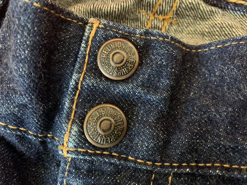 Freewheelers Vintage Freewheelers Denim Bush Pants for Sale- DMC Size US 32 / EU 48 - 7 Thumbnail