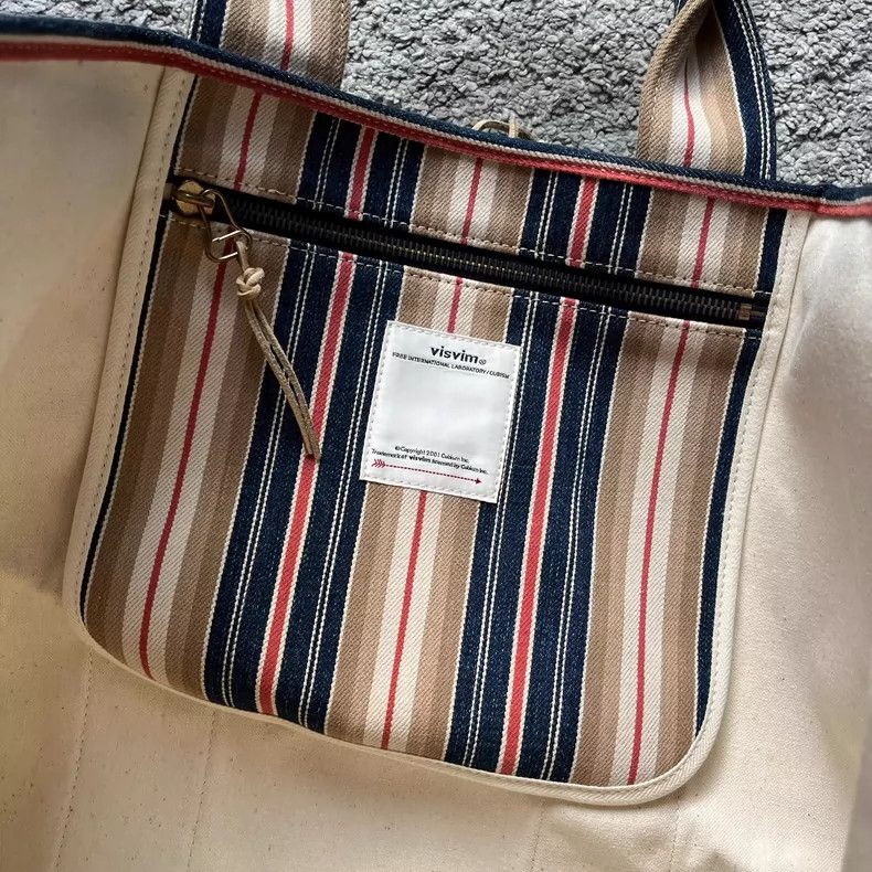 Visvim Visvim TETON TOTE OKA XL Durable Canvas Bag- DMC Size ONE SIZE - 5 Thumbnail