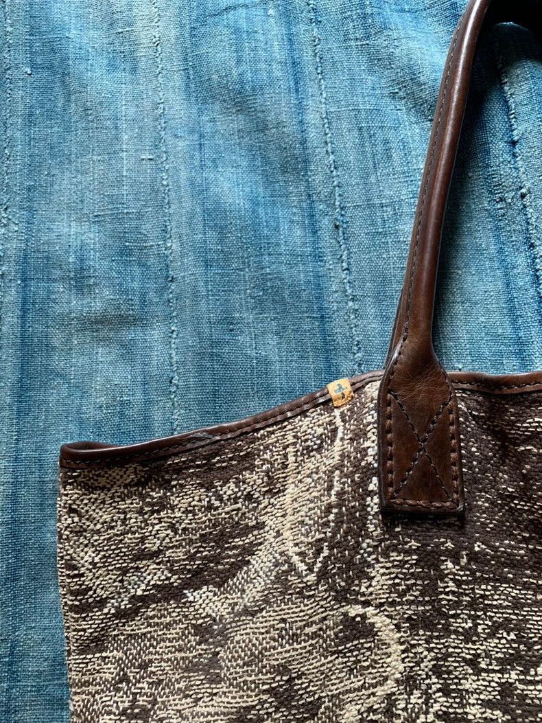 Visvim Visvim Charcoal Tote Bag with Unique Weave- DMC Size ONE SIZE - 3 Thumbnail