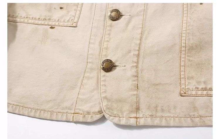 Freewheelers Vintage Freewheelers Rod Buster Work Coat- DMC Size US M / EU 48-50 / 2 - 6 Thumbnail