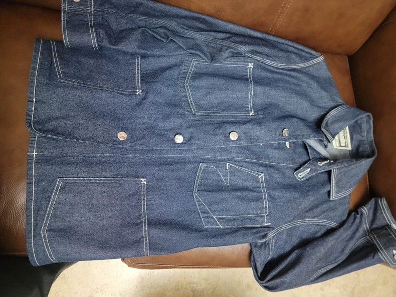 Freewheelers FREEWHEELERS Lot100 Steel Work Jacket- DMC Size US M / EU 48-50 / 2 - 3 Thumbnail