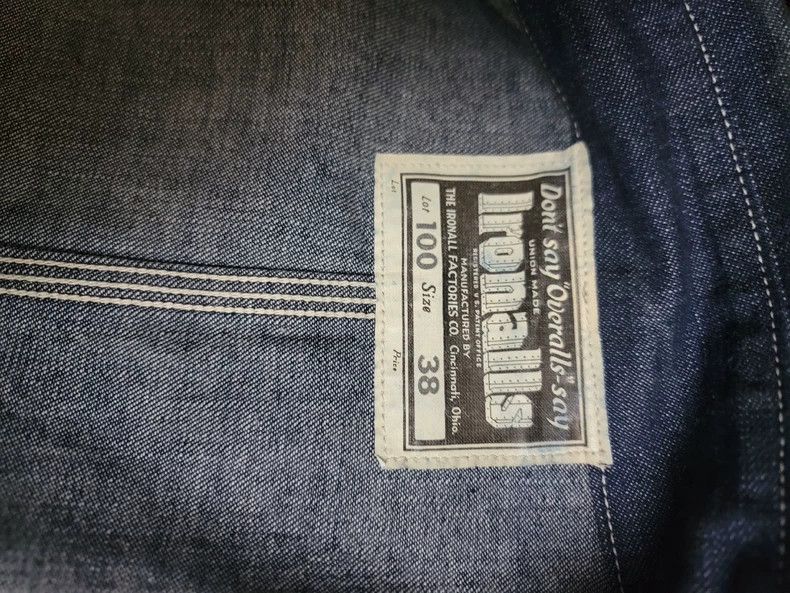 Freewheelers FREEWHEELERS Lot100 Steel Work Jacket- DMC Size US M / EU 48-50 / 2 - 5 Thumbnail