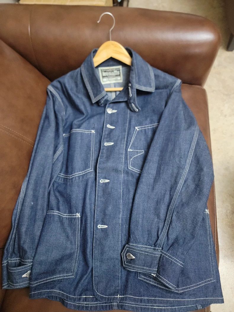 Freewheelers FREEWHEELERS Lot100 Steel Work Jacket- DMC Size US M / EU 48-50 / 2 - 6 Thumbnail