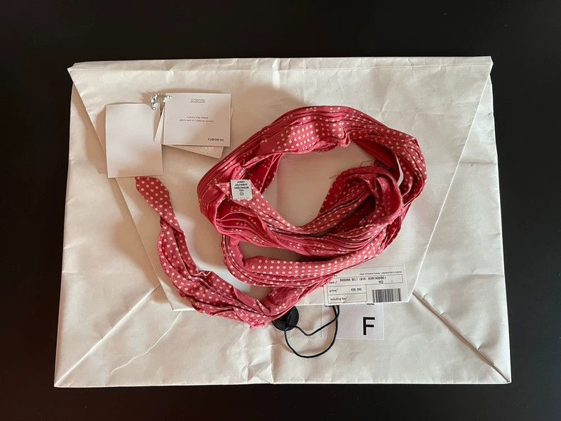 Visvim VISVIM Bandana Mini Herringbone Belt- DMC Size ONE SIZE - 3 Thumbnail