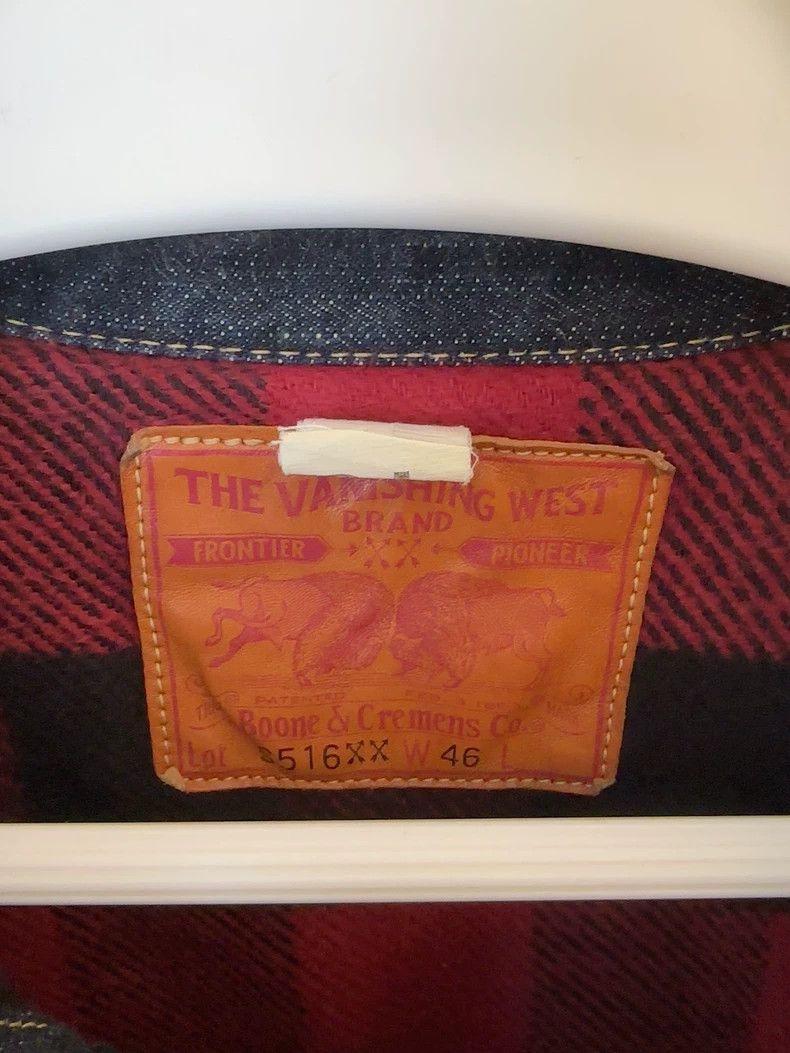 Freewheelers Classic Denim Jacket with Flannel Lining- DMC Size US M / EU 48-50 / 2 - 2 Thumbnail