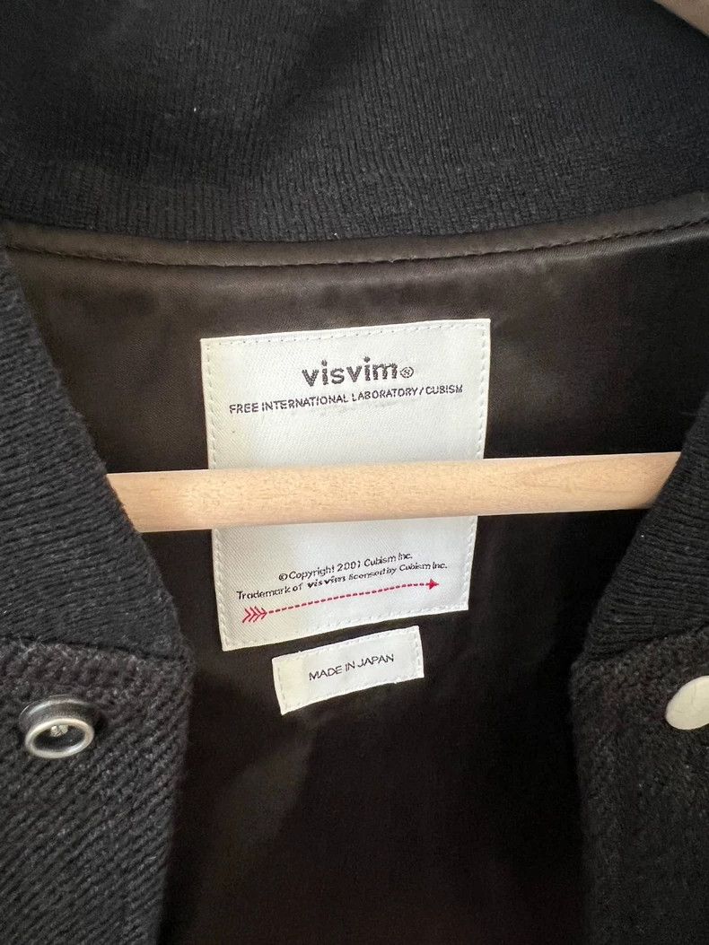Visvim Visvim Varsity Jacket with Wool and Leather Sleeves- DMC Size US S / EU 44-46 / 1 - 5 Thumbnail
