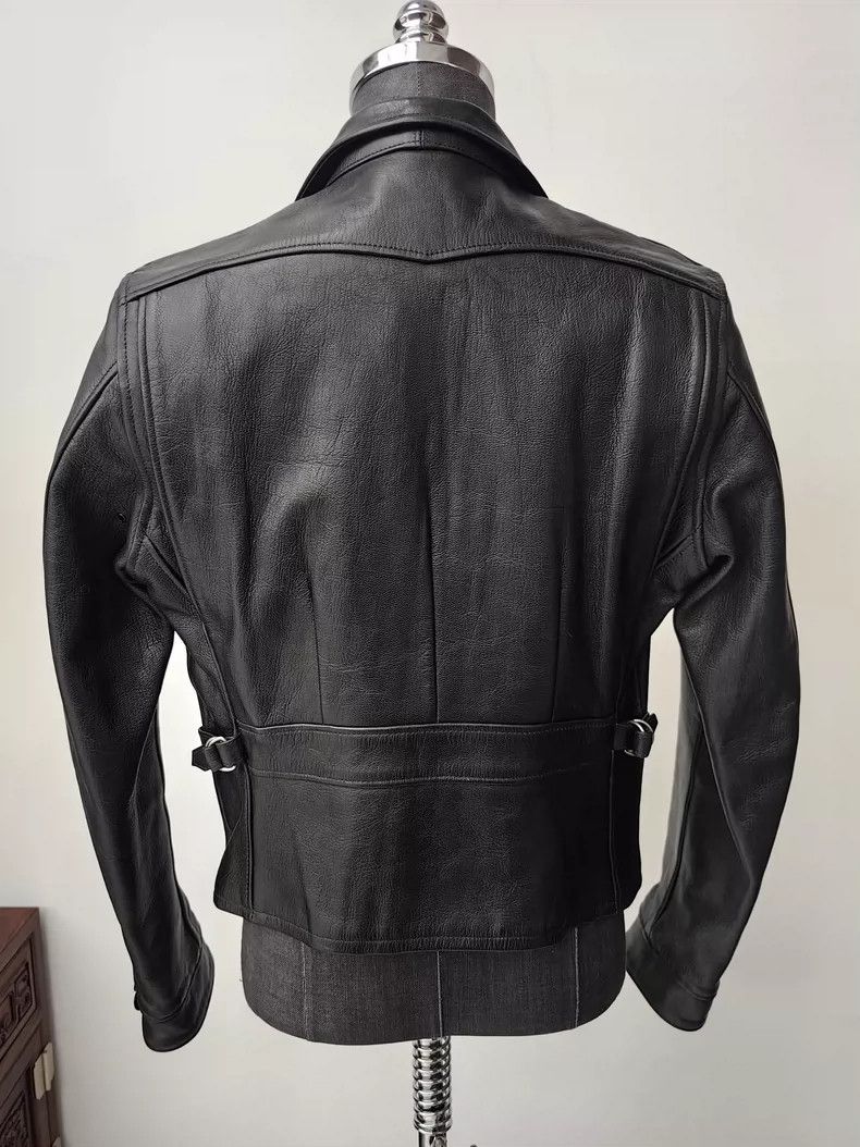 Freewheelers Freewheelers 1930s Skull Boots Leather Jacket- DMC Size US M / EU 48-50 / 2 - 4 Thumbnail